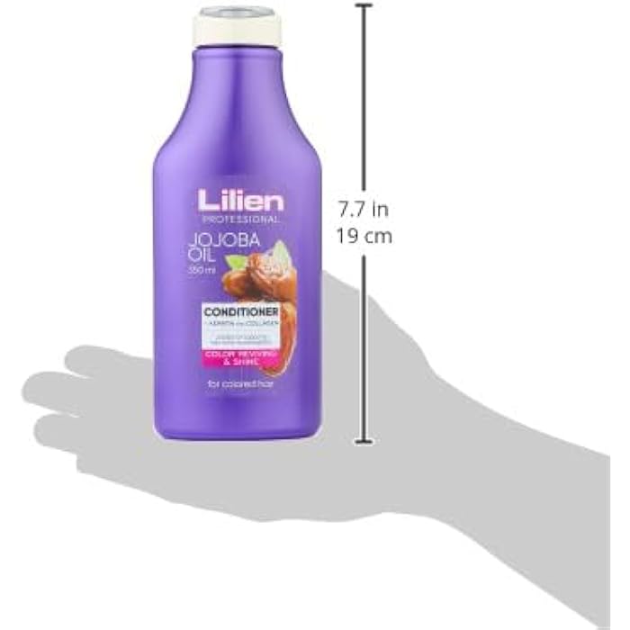 Lilien Jojoba Oil Conditioner for Colored Hair 350 ml - Image 3